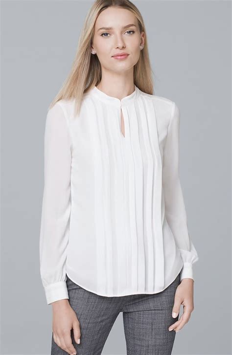 blouse pleated|Pleated blouse + FREE SHIPPING